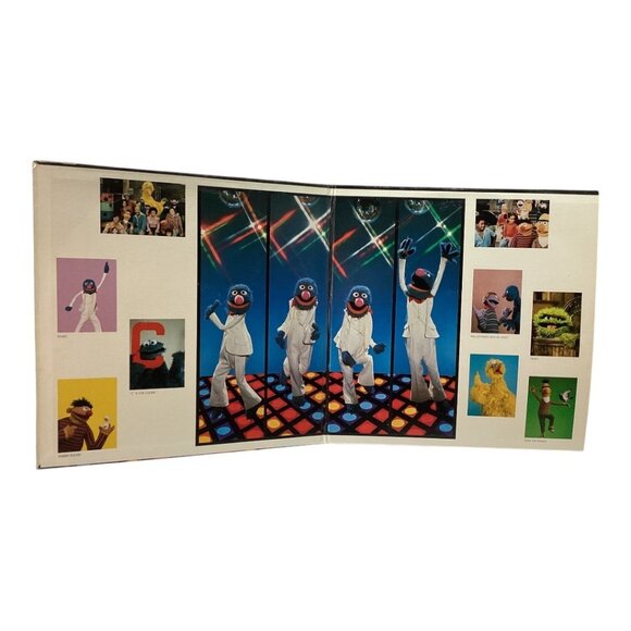 Vintage 1978 Sesame Street Fever Vinyl LP Album Record Disco Theme CTW Records - Picture 3 of 4